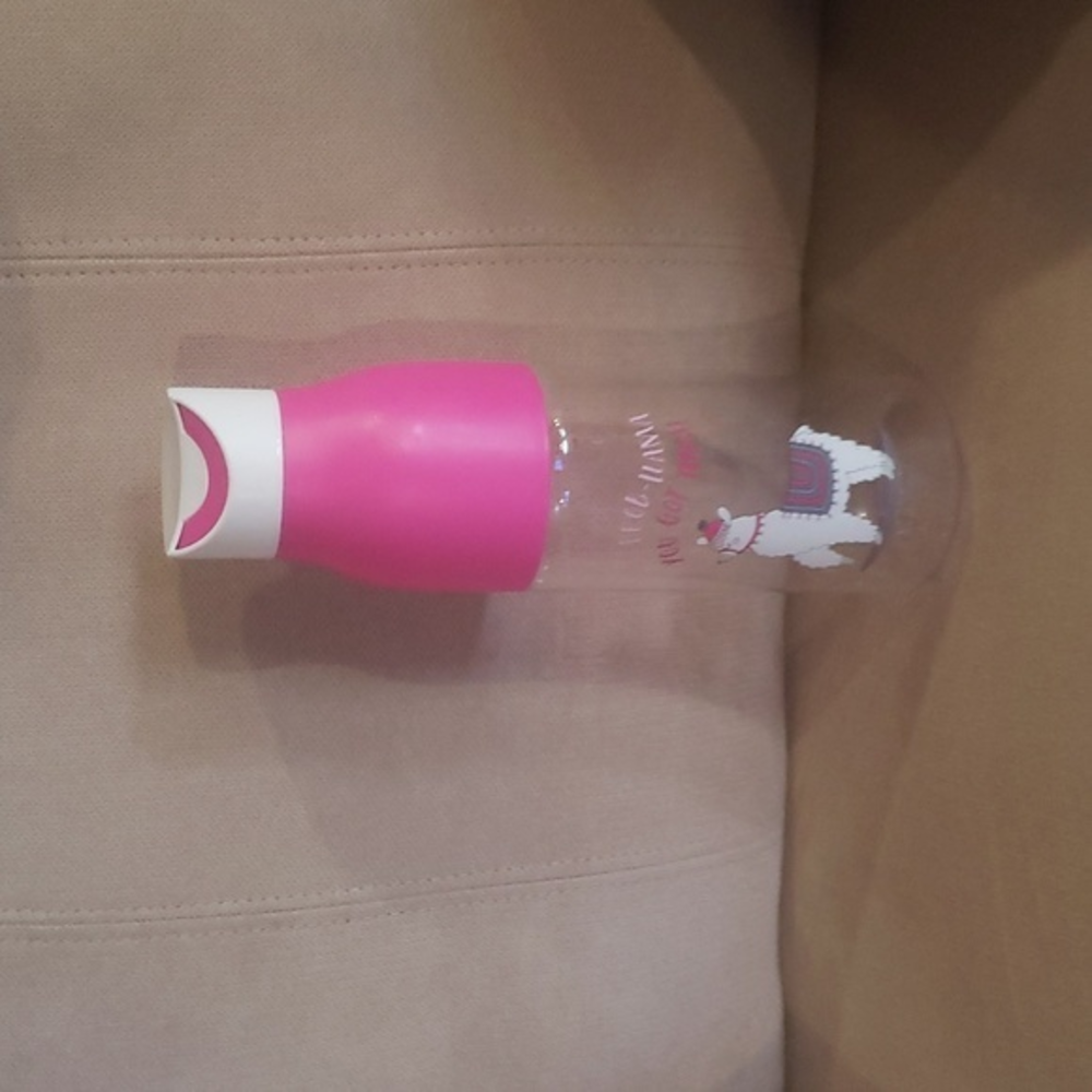 Llama water bottle